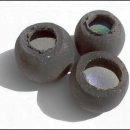 Ceramic Pots with Cast Glass