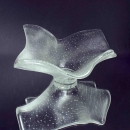 Fused and draped dish