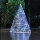 Glass-Ice; cast glass block