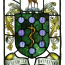 Buxton Dome, freelance restoration, Buck in the Stone panel