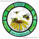 Exhibition piece, diameter 12"