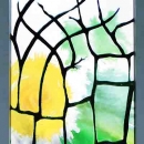 "Organic Architecture" : Decorative window panel