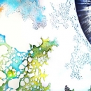 Double glazed Unit with Bonded Fused Glass