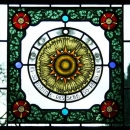 Library window, Old Parsonage